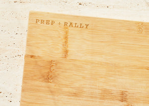 prep and rally cutting board